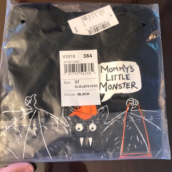 NWT Children’s Place Halloween long sleeve shirt - Picture 2 of 2